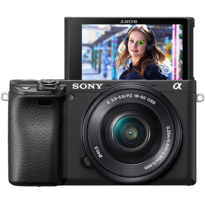 Sony Alpha a6400 Mirrorless Digital Camera with 16-50mm Lens - Hashtechguy Sony Alpha a6400 Mirrorless Digital Camera with 16-50mm Lens - Hashtechguy